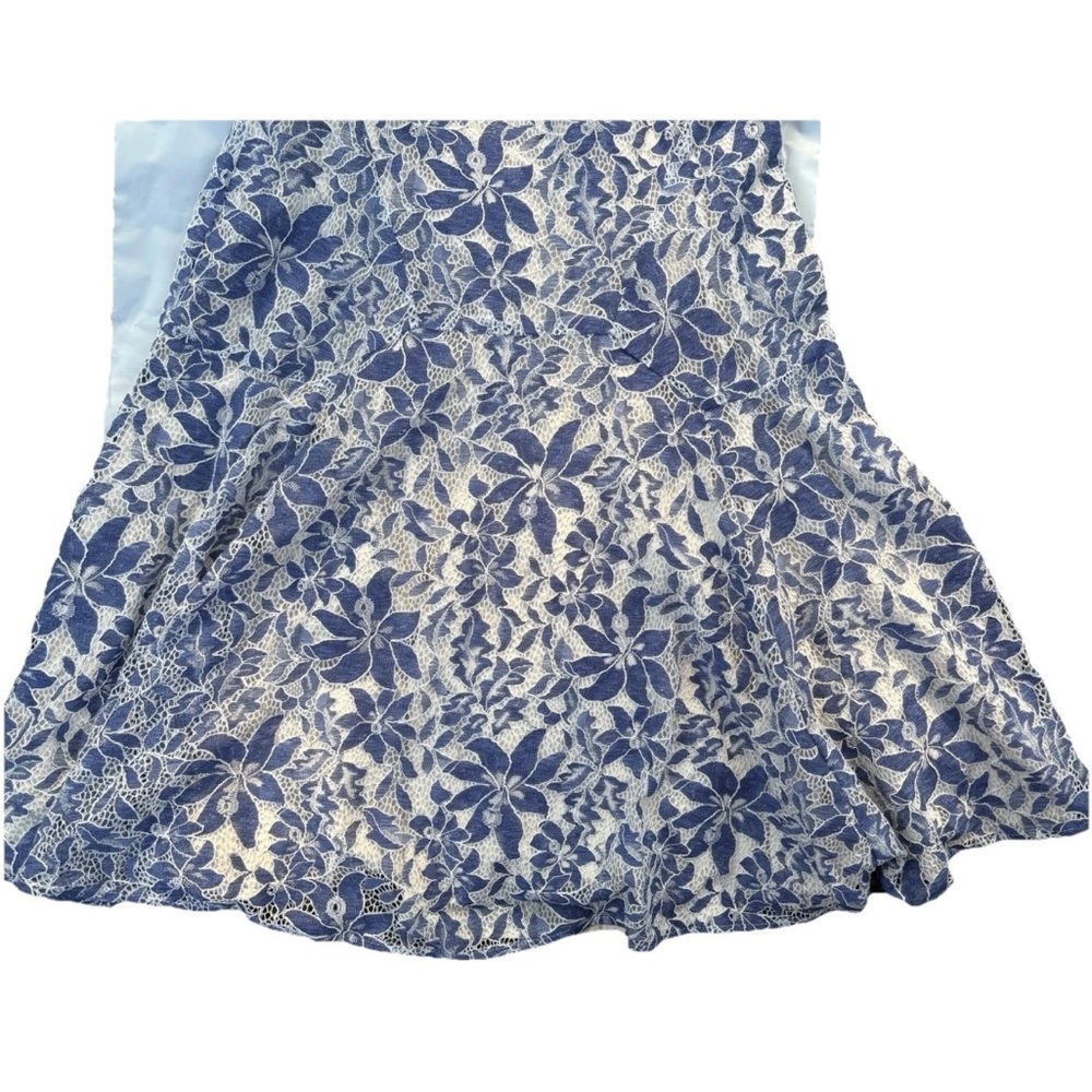 Tommy Hilfiger Blue and White Floral Mini Dress - Picture 4 of 10